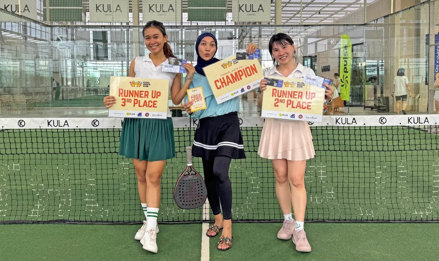 Padel trio photo recap