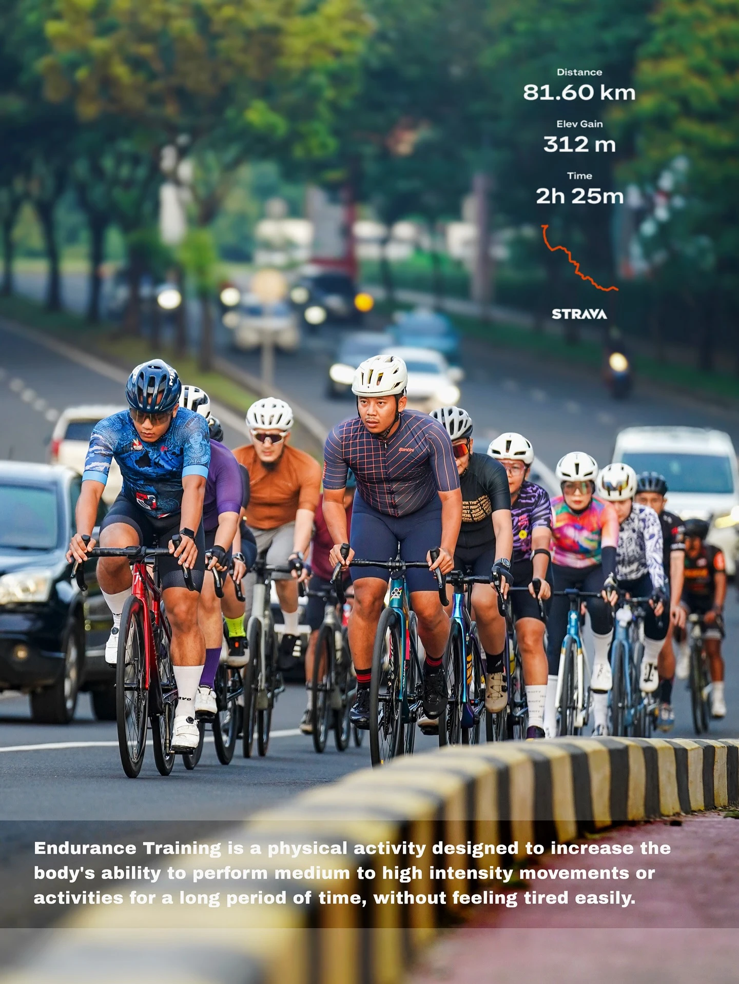 Cycling group ride recap
